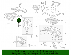 Air Duct Connector Honda CRV 12-14 2.4