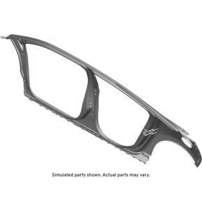 Quarter wing rear right Chevrolet Volt 11-15 red, crumpled sunset