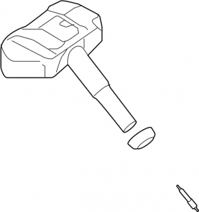 Wheel Pressure Sensor Infiniti Q50 14-15