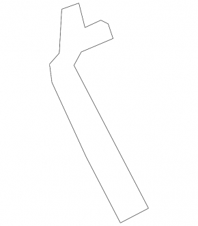 Right tailgate shock absorber bracket BMW X5 G05 19-23 on the body