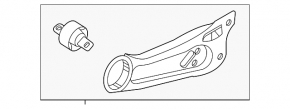 Rear right longitudinal arm Kia Niro 23-