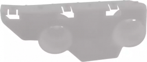 Front bumper mount right wing Nissan Altima 13-15 prerest white