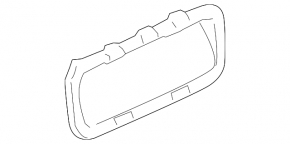 Ventilation shield left Lexus IS250 IS300 IS350 11-13
