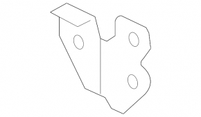Lexus ES350 07-12 trunk lid latch hook