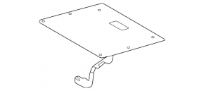 Airbag seat right lower Toyota Sienna 21-25 rusty pyropatron