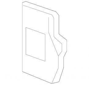 Mudguard threshold rear right Honda CRV 17-22