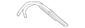 Toyota Highlander 14-19 Rear Heater Radiator