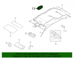 Rear left light bulb Hyundai Tucson 25-26 gray