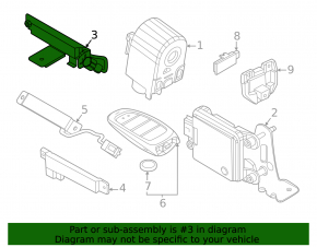 Antenna Keyless Kia K5 21-26