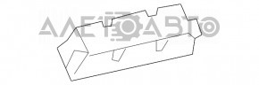 Ceiling light rear right Mercedes GLC 16-22 without panorama, beige