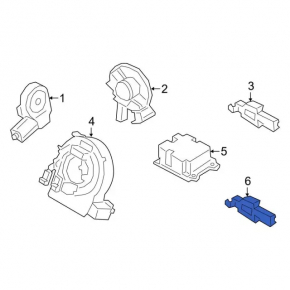 Driver's Seat Position Sensor Ford Fusion mk5 17-20