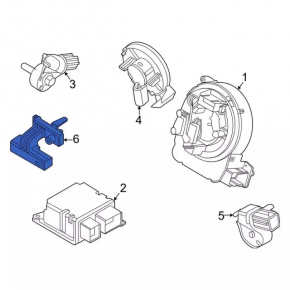 Driver's Seat Position Sensor Ford Fusion mk5 17-20