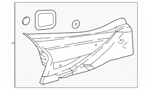 Lamp inner trunk lid right Mazda CX-5 17- signature illum