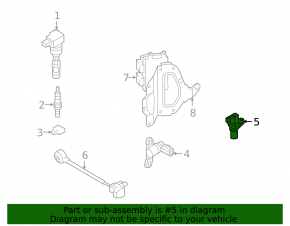 Mazda CX-7 06-12 2.3 Camshaft Position Sensor