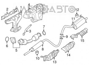 Nissan Rogue 14-20 Intake Pipe Bracket