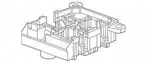 Chevrolet Equinox EV 24-26 Underhood Fuse Box Bracket
