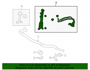 Front left hydraulic shock absorber Lexus GX460 10-23