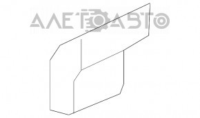Tow Hook Cap Rear Bumper Subaru Forester 14-18 SJ