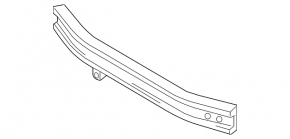 Infiniti QX50 14-17 Front Bumper Reinforcement