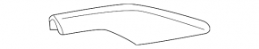 Roof rail cover rear left Lexus RX350 RX450h 10-15