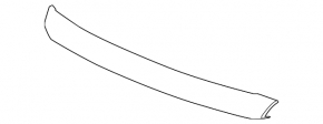 Grill molding upper Honda Insight 19-22 chrome