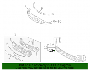 Kia Sorento 21-24 HEV, PHEV front bumper tow hook cap, gloss black
