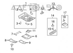 Home link Porsche Macan 15-26 with bracket, sleeve rotates