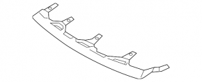 Lower front bumper bracket Porsche Macan 19-21