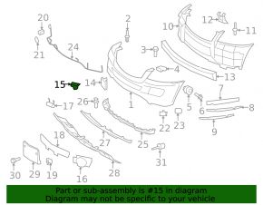 Right headlight washer cap for Mercedes X164 GL