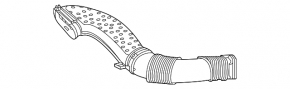 Air intake Mercedes W167 GLE 350 20-23 2.0T