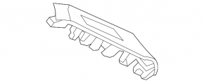 Front right window lifter control trim Mazda 6 18-21 black