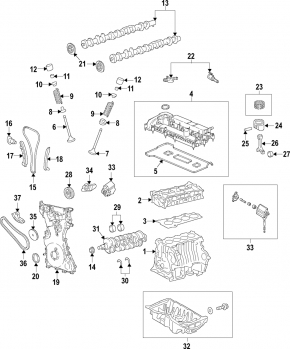 Camshaft gear intake Ford Ecosport 18-20 2.0