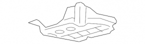 Thermal protection of the trunk trough VW Atlas 18-24 hole punched