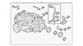 Rear Differential Gearbox Acura MDX 07-13