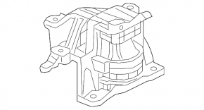 Engine mount left Honda CRV 20-22 1.5T