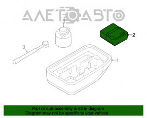 Compressor for pumping wheels Kia Soul 14-19