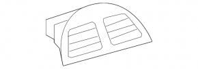 Central air duct Lexus ES350 07-12