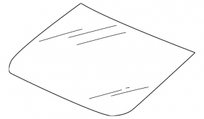 Rear window for Honda Accord 18-22