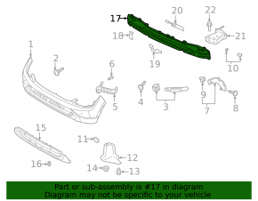 Rear Bumper Reinforcement for Hyundai Kona 18-23 AWD