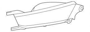 Rear left fog light for Land Rover Range Rover Evoque 12-18