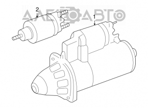 Starter VW Passat b7 12-15 USA 3.6