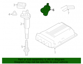 Camshaft Position Sensor BMW e90 N54 3.0