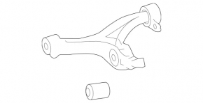 Lower control arm front left Mercedes W164 ML X164 GL