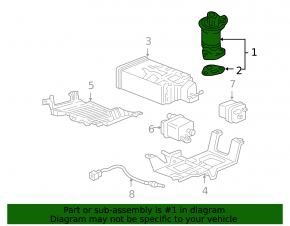 EGR valve Acura MDX 07-13