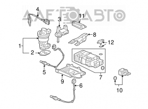 EGR valve Acura MDX 07-13