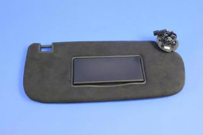 Right visor Jeep Grand Cherokee WK2 16-21 black, without hook