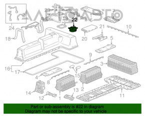 Check battery VVB Chevrolet Volt 16-