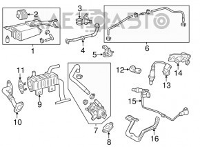 USR cooler Lexus RX450h 10-15