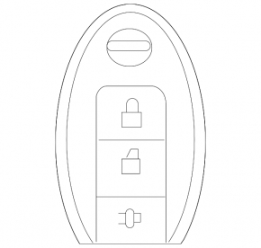 Nissan Rogue 21-22 SV 4-button key