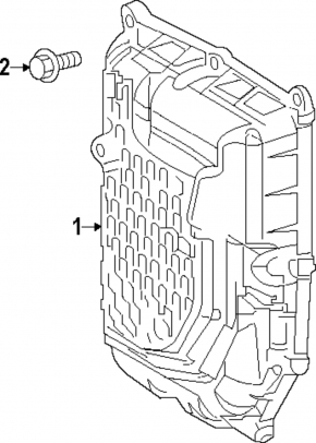 Automatic transmission pan Toyota Highlander 20-22 3.5